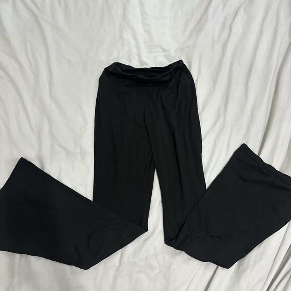 Black flared leggings - Picture 1 of 1